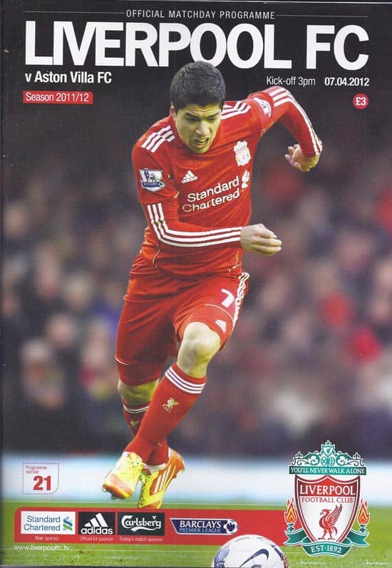 Liverpool FC v Aston Villa FC